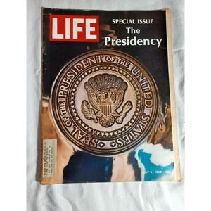 Vintage LIFE Magazine Special Issue The Presidency July 5 1968 Vol 65 No1